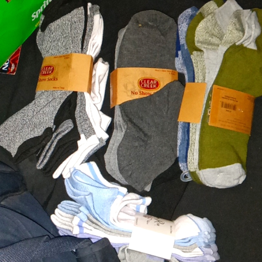 Bundles of socks